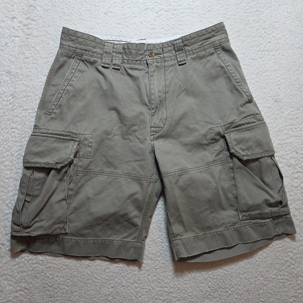 Polo Ralph Lauren Classic Polo Chino Cargo Shorts Browish Green Size 32